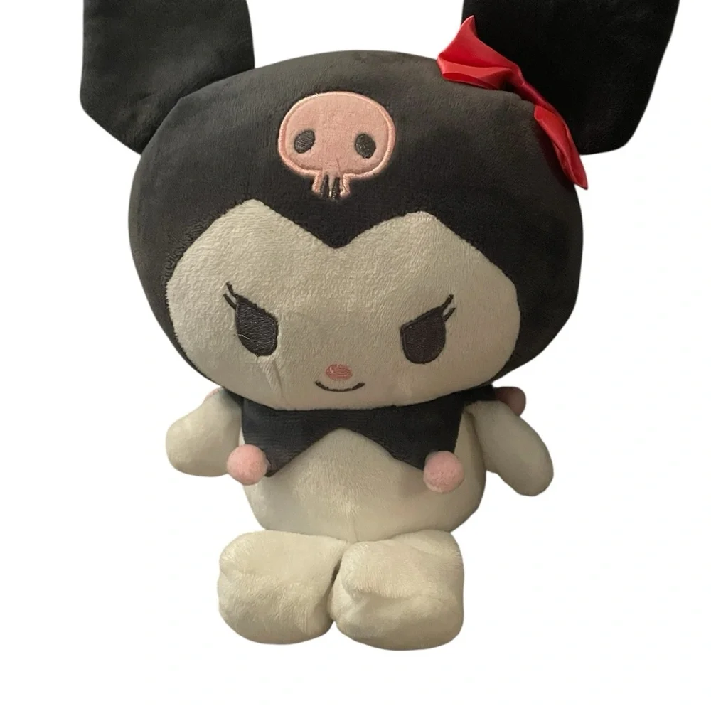 Sanrio Kuromi Plush Nakajima Hello Kitty 9”